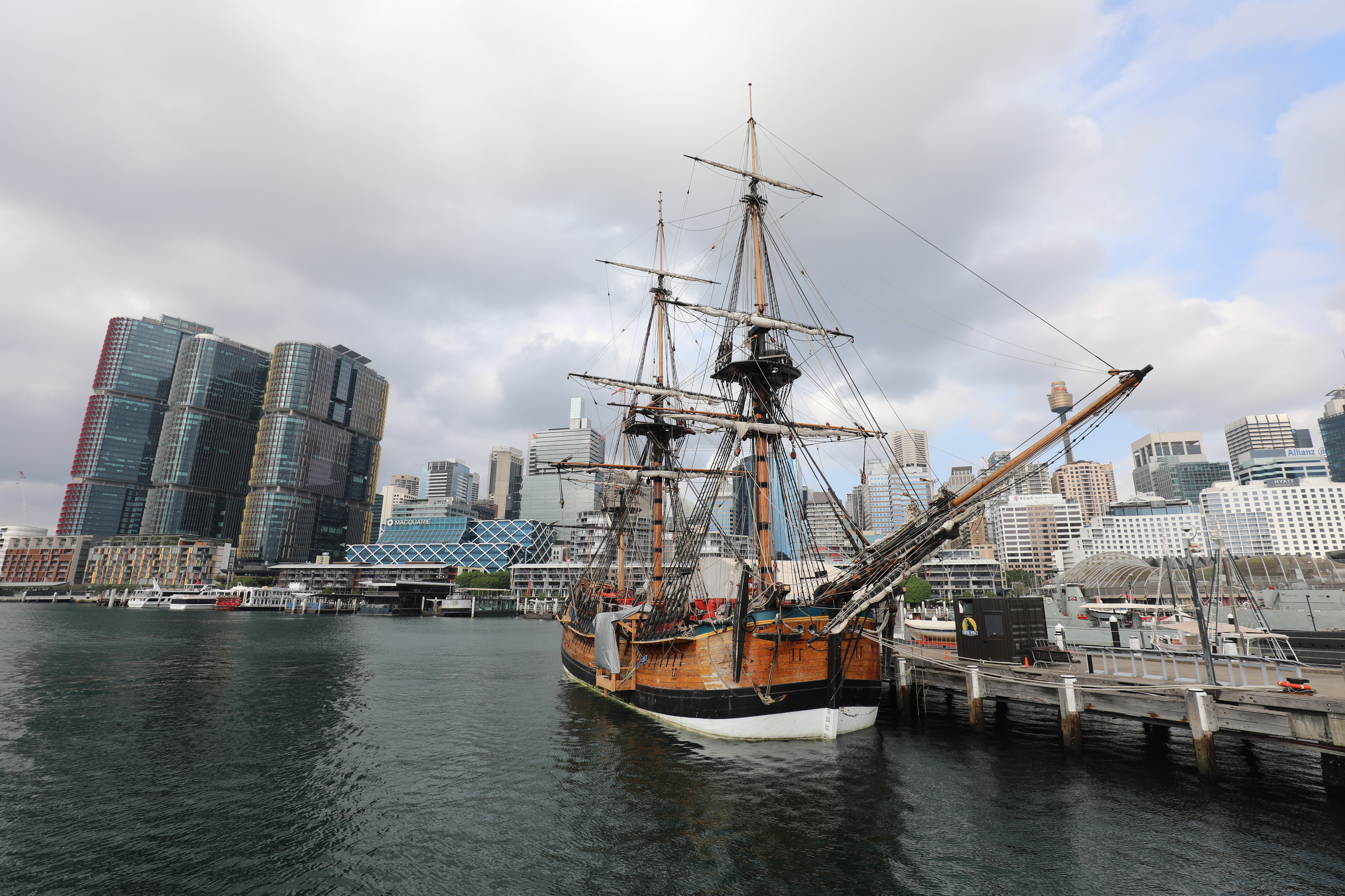 HMB Endeavour Replica